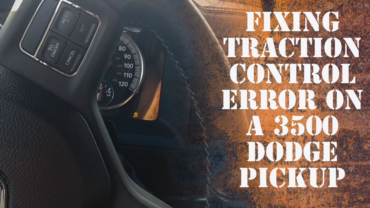 How to Reset Traction Control Light Ram 1500 - Truck Guider