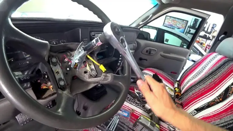 How To Remove Steering Column Chevy Truck