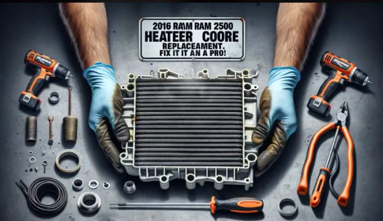 2016 Ram 2500 Heater Core Replacement: Fix it Like a Pro!