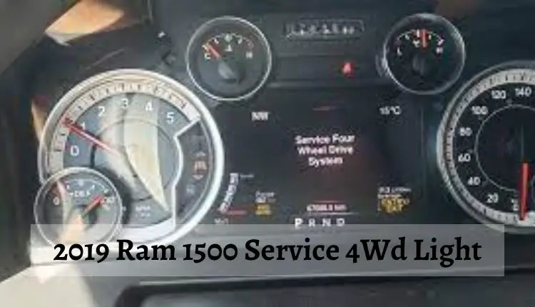 2019 Ram 1500 Service 4Wd Light
