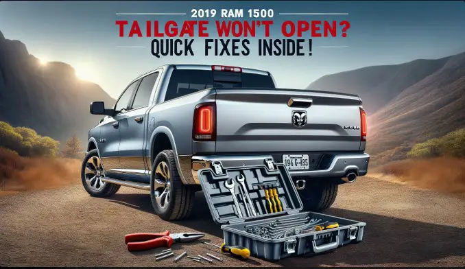 2019 Ram 1500 Tailgate Won’t Open? Quick Fixes Inside!