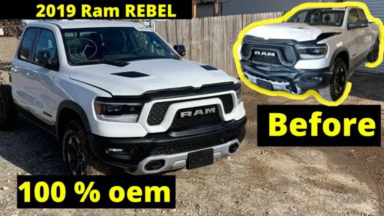 Ram Rebel Front Bumper Conversion