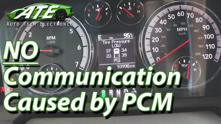Dodge Ram No Communication With Pcm