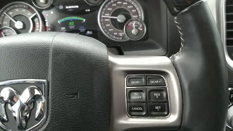 ram cruise control button not working