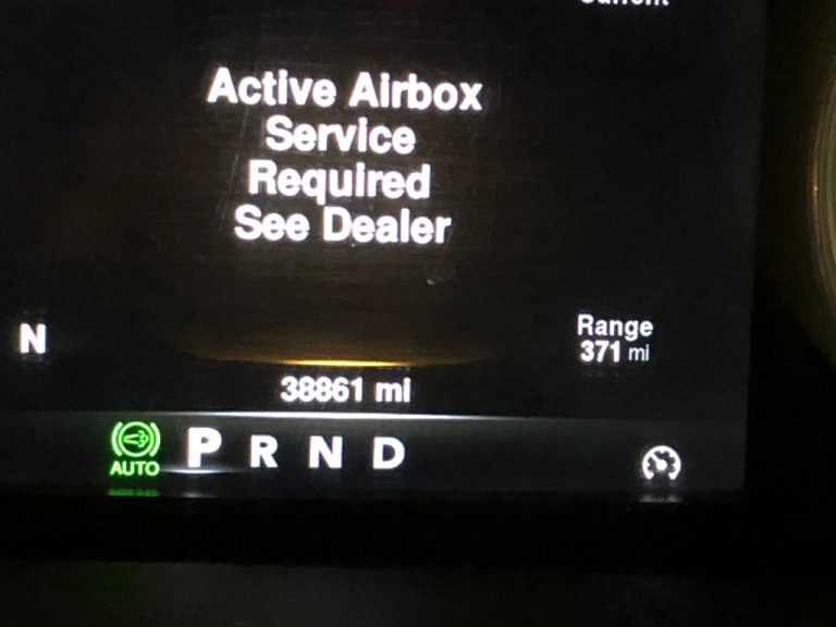 Active Airbox Service Required Ram 2500 – What Should You Do?