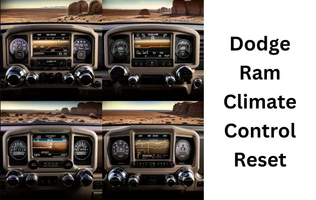 Dodge Ram Climate Control Reset