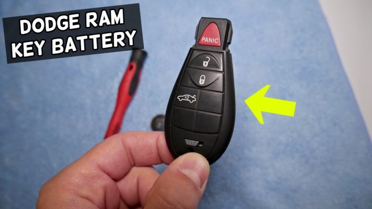 2013 Dodge Ram Key Fob Not Working: Quick Fix Guide