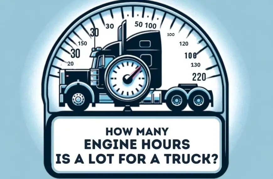 HOW MANY ENGINE HOURS Is A Lot FOR A TRUCK