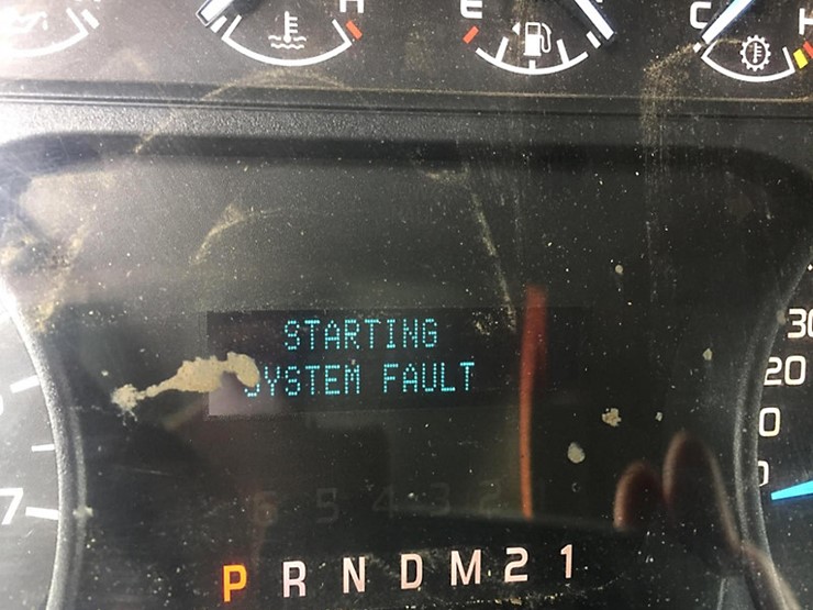 Starting System Fault Ford F150