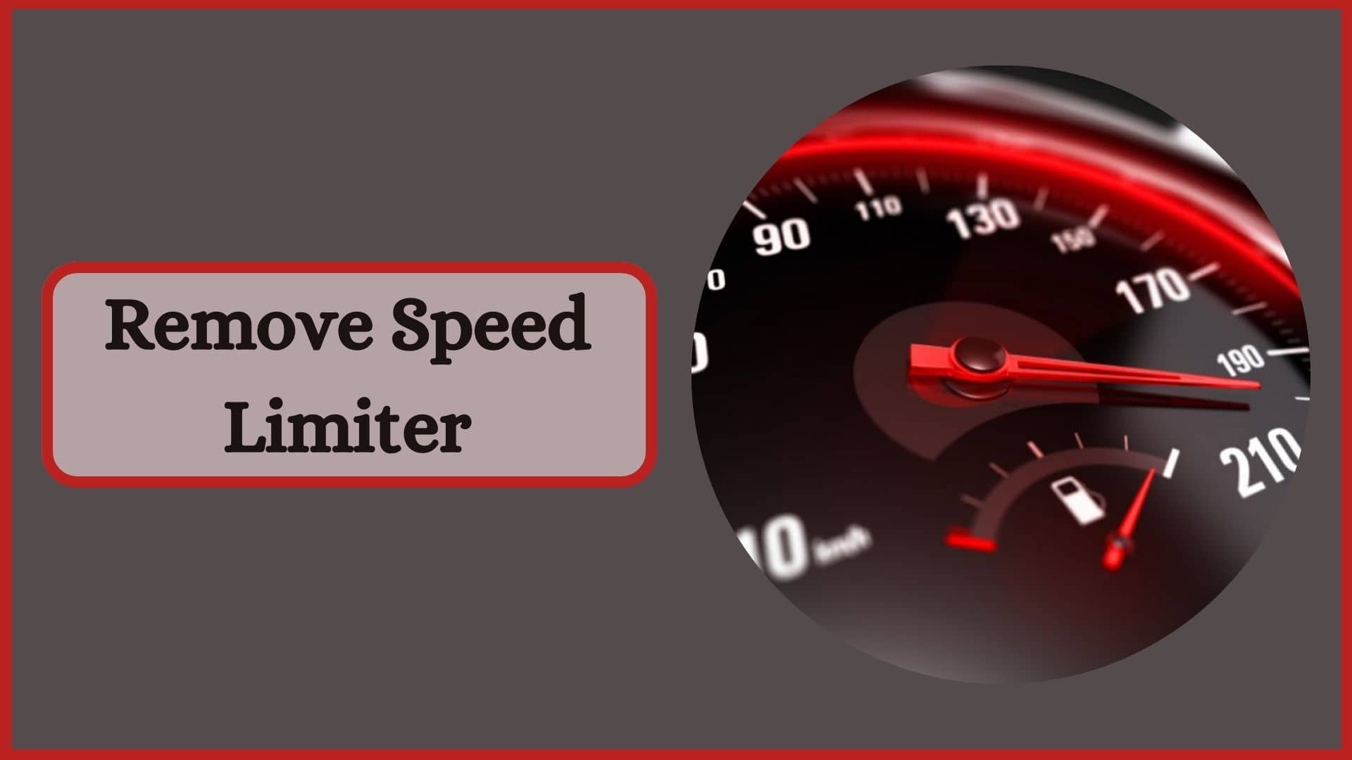 How To Remove Speed Limiter On International Truck