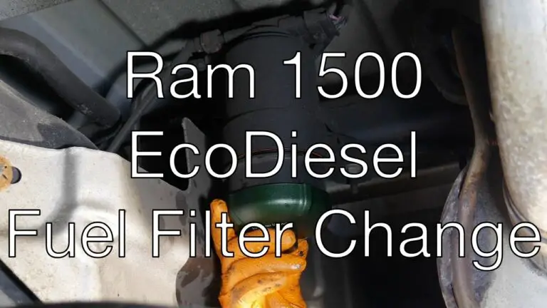 Dodge Ram 1500 Fuel Filter Location
