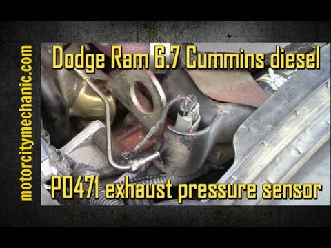 6.7 Cummins Dpf Pressure Sensor Location
