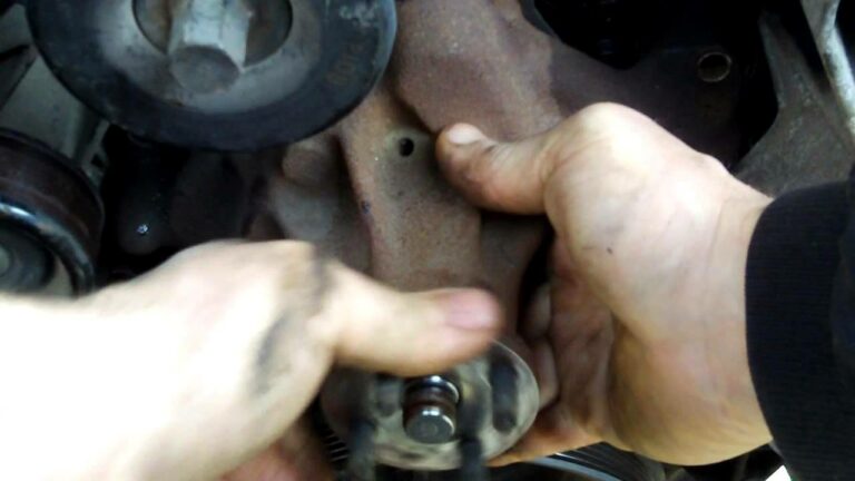Chevy 350 Water Pump Replacement