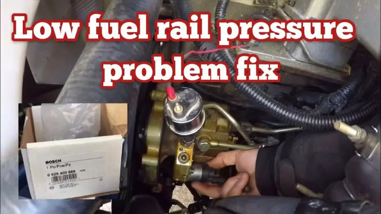 5.9 Cummins Fuel Rail Pressure at Idle