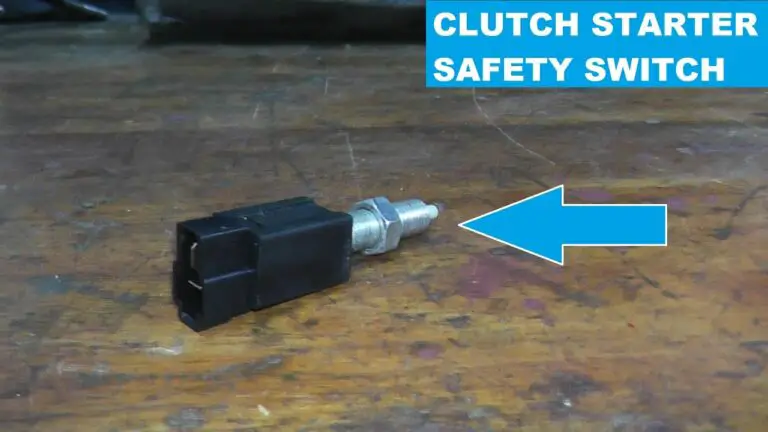 Clutch Starter Safety Switch Replacement