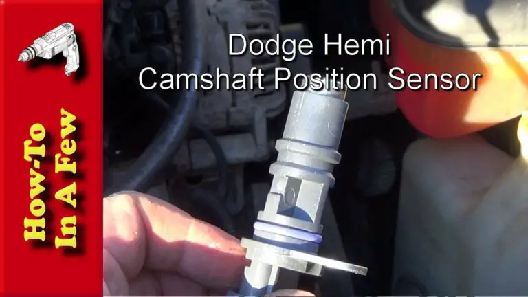 2014 Ram 1500 Camshaft Position Sensor Location