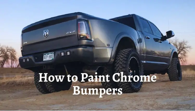 How to Paint Chrome Bumpers
