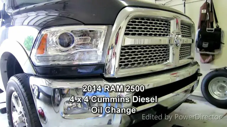 2014 Ram 2500 Oil Capacity