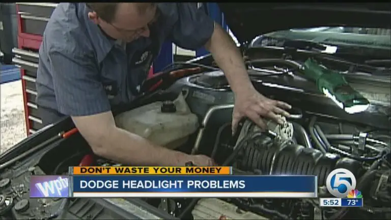2007 Dodge Caliber Headlight Problems