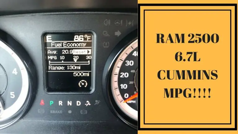 Ram 2500 6.7 Cummins Mpg