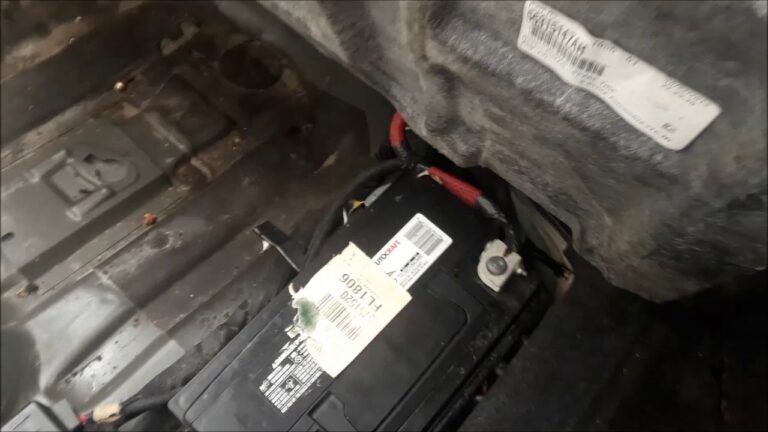 2014 Dodge Charger Battery Location