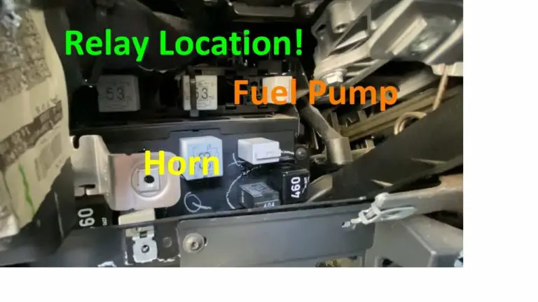 2001 Vw Passat Fuel Pump Relay Location