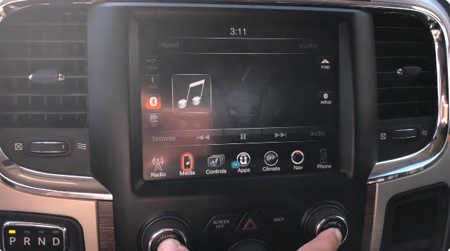 reset the radio in a 2018 Ram 2500