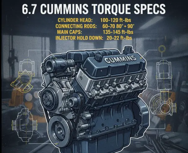 6.7 Cummins Torque Specs