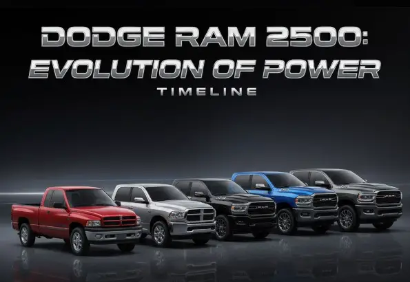 Dodge Ram 2500 Generations Chart