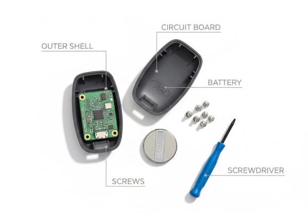 How To Open A Ford Key Fob