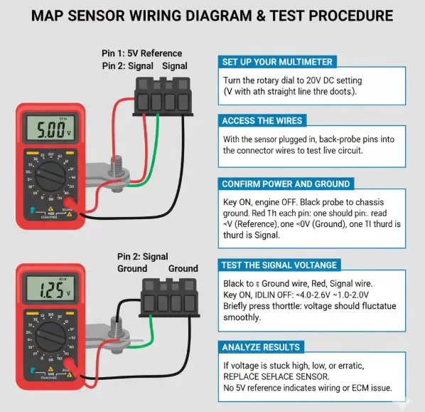 MAP Sensor Wiring Diagram