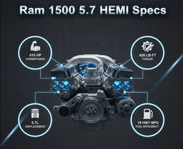 Ram 1500 5.7 HEMI Specs