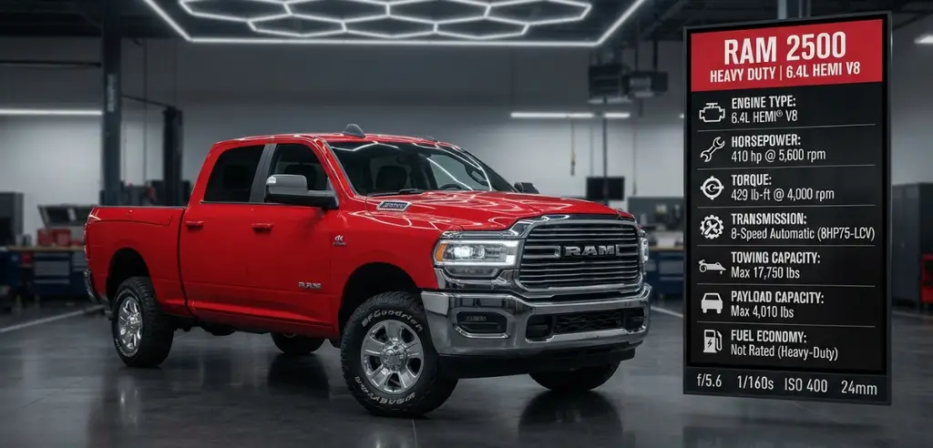 Ram 2500 heavy-duty pickup truck