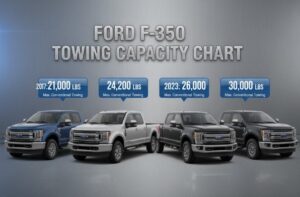 ford f-350 towing capacity chart