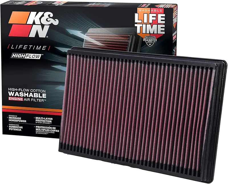 K&N High-Flow Original Lifetime Engine Air Filter