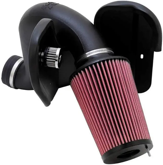 K&N Cold Air Intake System: High-Flow Air Filter, Increase Performance & Towing: Compatible with 2003-2008 Dodge/RAM: 1500, 2500, 3500, 57-1533