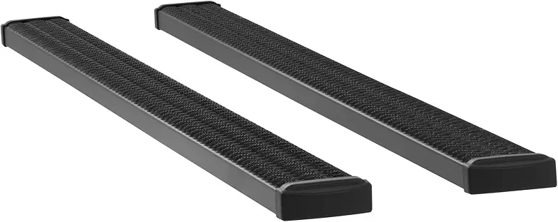 LUVERNE Grip Step Black Aluminum Cargo Van Running Boards