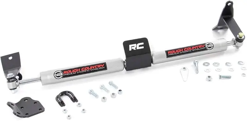 Rough Country N3 Dual Steering Stabilizer for 03-12 Ram 2500/3500 4WD