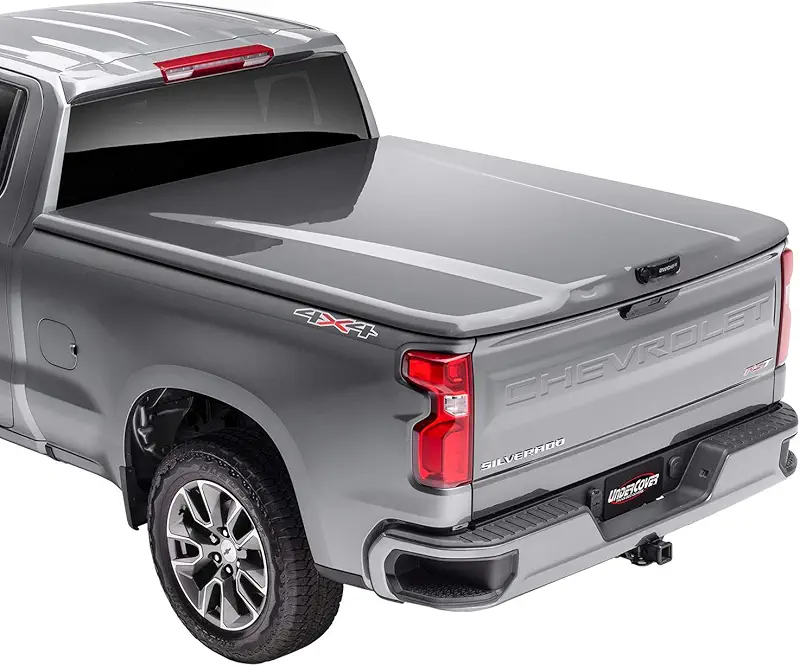 RealTruck UnderCover Elite LX One-Piece Truck Bed Tonneau Cover (Velvet Red Pearl)