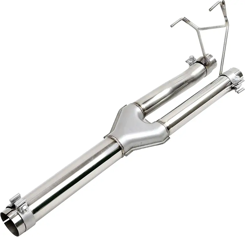 YOLANDO Dual Exhaust Muffler Y-Pipe Direct Fit Kit for 5.7L Hemi Ram 1500