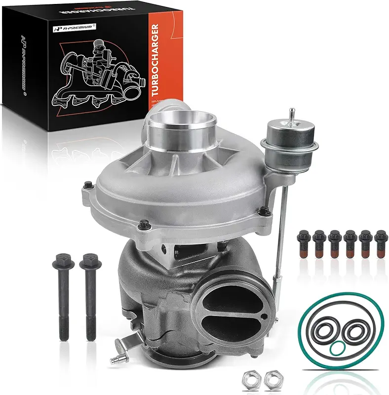 A-Premium GTP38 Complete Turbo Turbocharger Assembly - Compatible with Ford F Serires 7.3L Powerstroke Diesel Engine Pick-up - F250, F350, F450, F550 & Excursion - 1999-2003 - Replace# 1831383C92