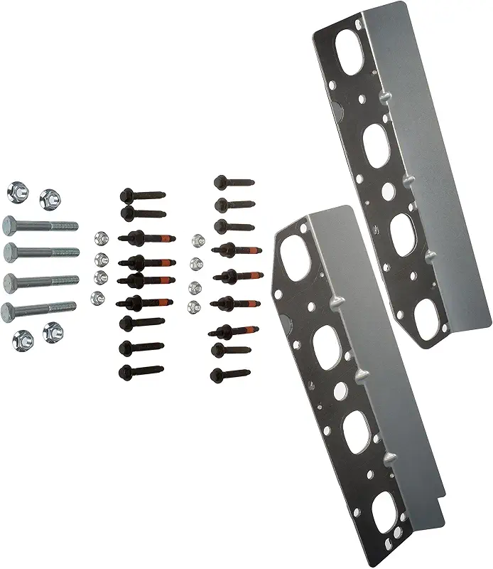 APDTY 158185 Complete Exhaust Manifold Gasket & Hardware Stud Bolt & Nut (37 Piece) Kit