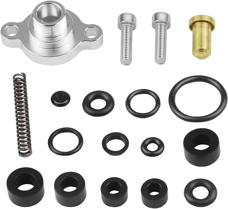 Fuel Pressure Regulator Blue Spring Kit Compatible with Ford 7.3L Powerstroke Diesel 1999-2003