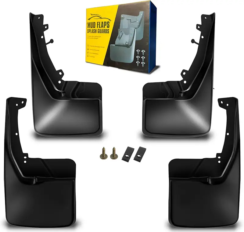 QUYDDC Mud Flaps for Ram without Fender Flares