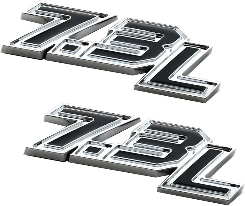 7.3L Emblems 3D Powerstroke Turbo Diesel Side Badge