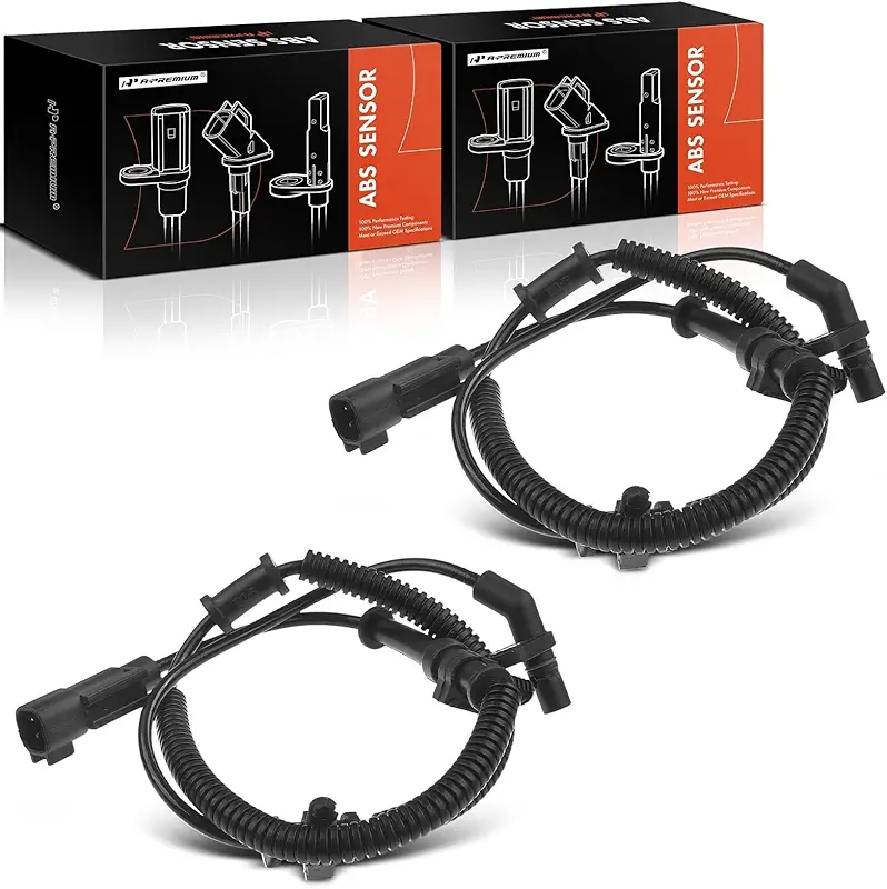 A-Premium 2PC Set Front ABS Wheel Speed Sensor Compatible with Ram 1500 2013-2018