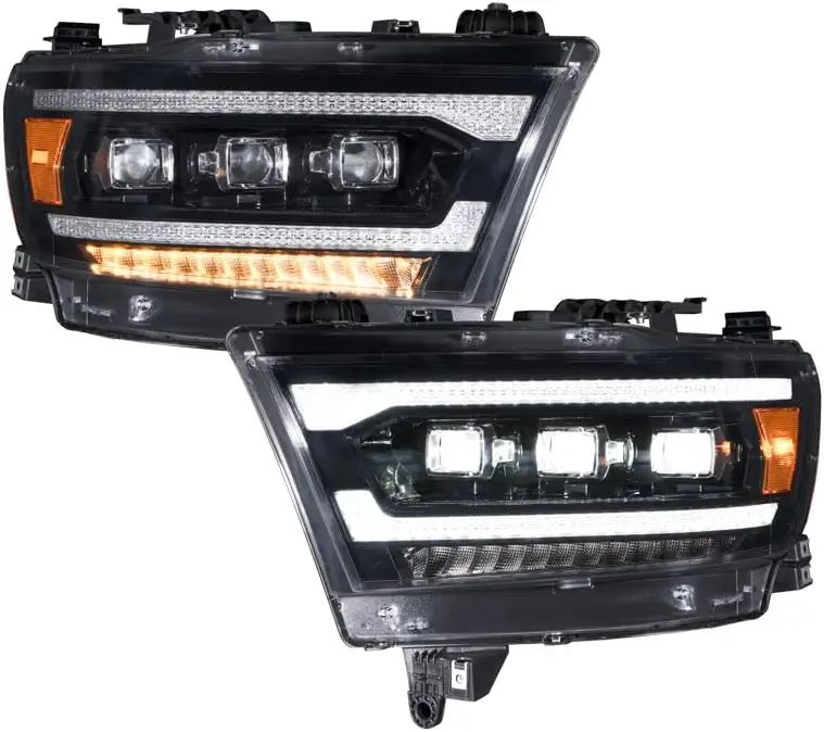 Sequential LED Headlights compatible with Ram 1500 2019-2024 (pair)