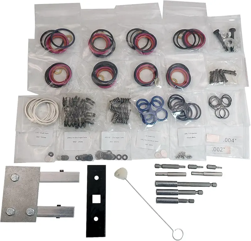 7.3L Powerstroke Injector Rebuild Kit Shim Kit