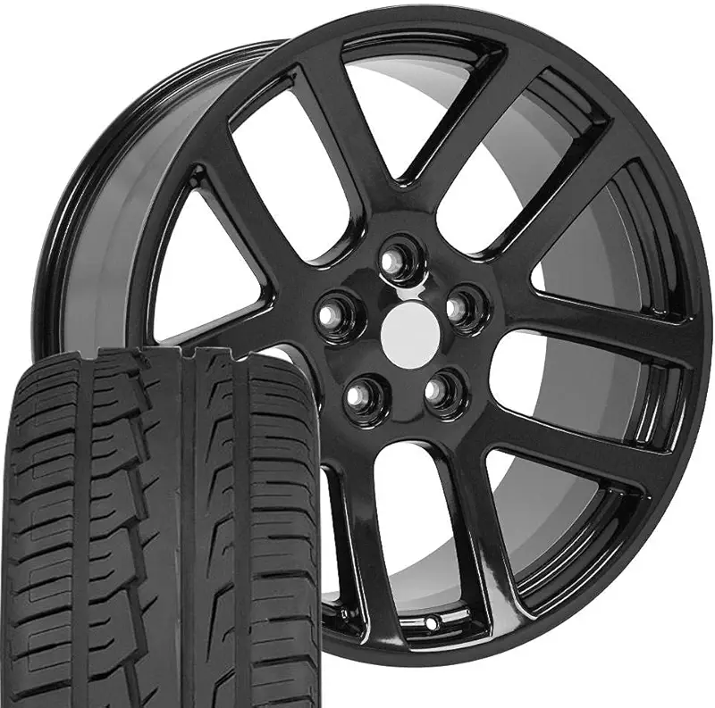 OE Wheels DG51 22 Inch Rims and Tires