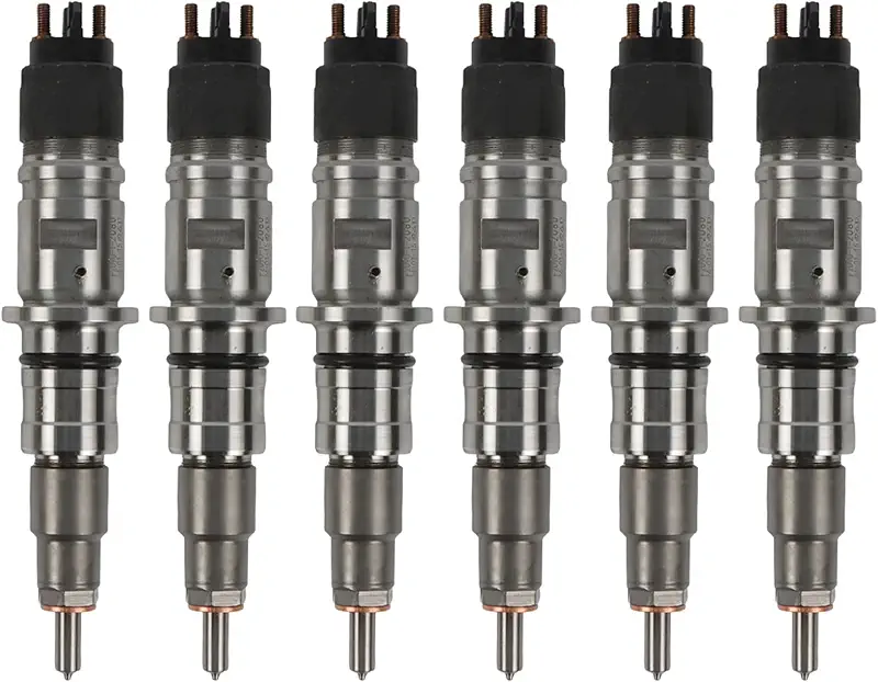 6PCS 0445120193 5253220 5253220NX Common Rail Injector for Dodge Ram 2500 3500 6.7L Pickup 4x4 2007-2012 Cummins ISB 6.7L Engine